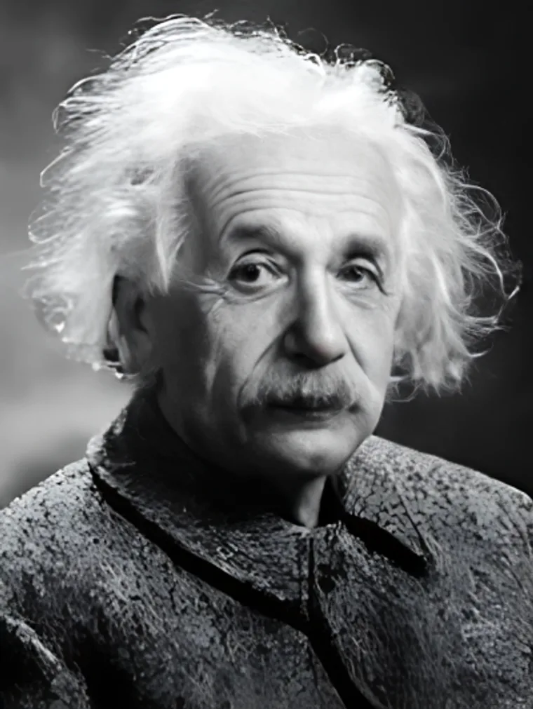Albert Einstein restored