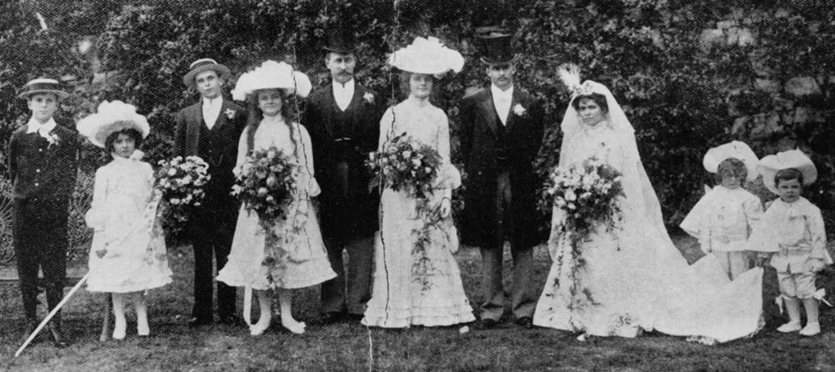 Cribb family wedding original